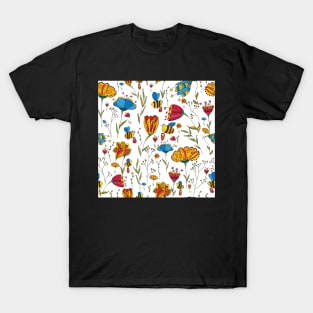 bees pattern T-Shirt